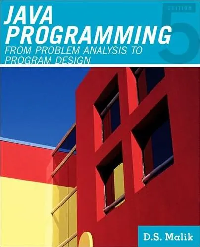 JavaTM Programming: From Problem Analysis to Program Design 5th Edition (Paperback) by D. S. Malik textbook cover