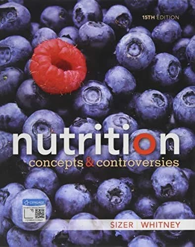 Nutrition 15th Edition (Paperback) by Frances Sizer textbook cover