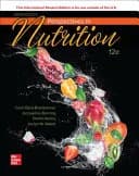 Wardlaw's Perspectives in Nutrition 12th Edition (Paperback) by Carol Byrd-Bredbenner textbook cover