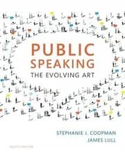 Public Speaking 4th Edition (Paperback) by Stephanie J. Coopman textbook cover