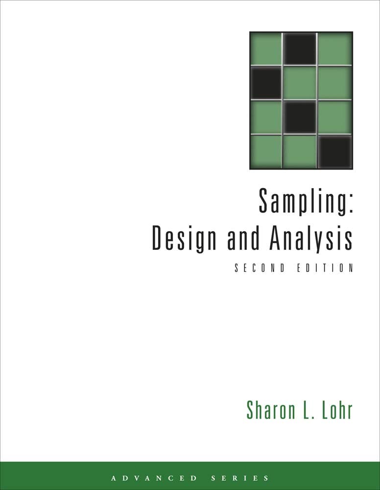 Sampling: Design And Analysis (Advanced Series) 2 (Hardcover) by Lohr, Sharon L. textbook cover