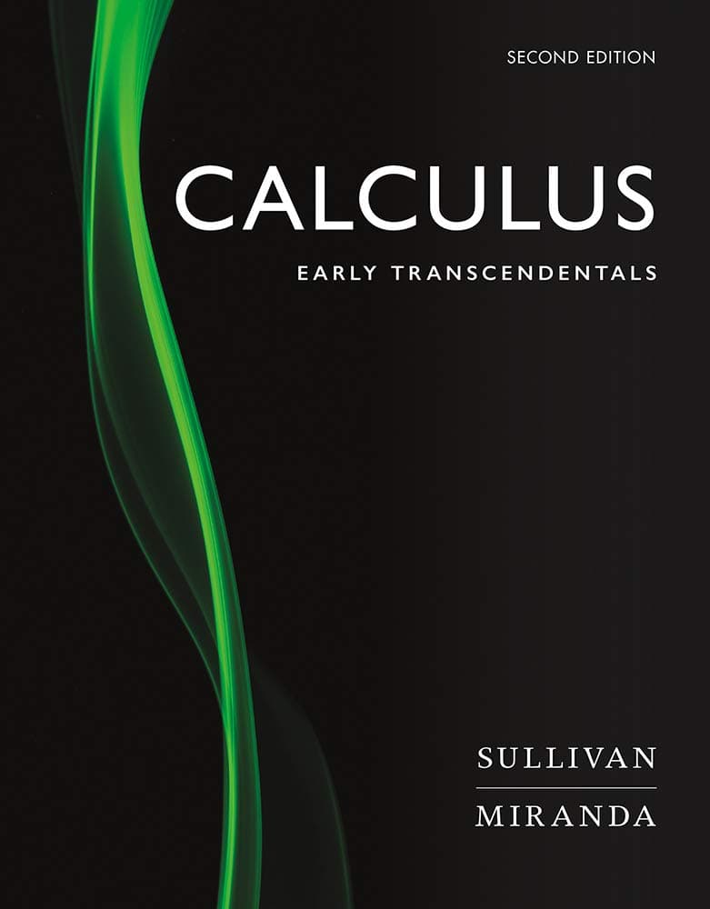Calculus: Early Transcendentals Second (Hardcover) by Sullivan, Michael textbook cover