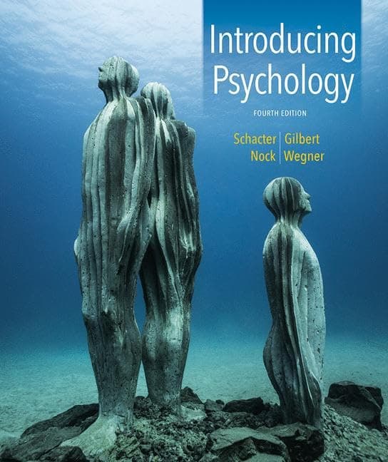Introducing Psychology Fourth (Paperback) by Schacter, Daniel L. textbook cover