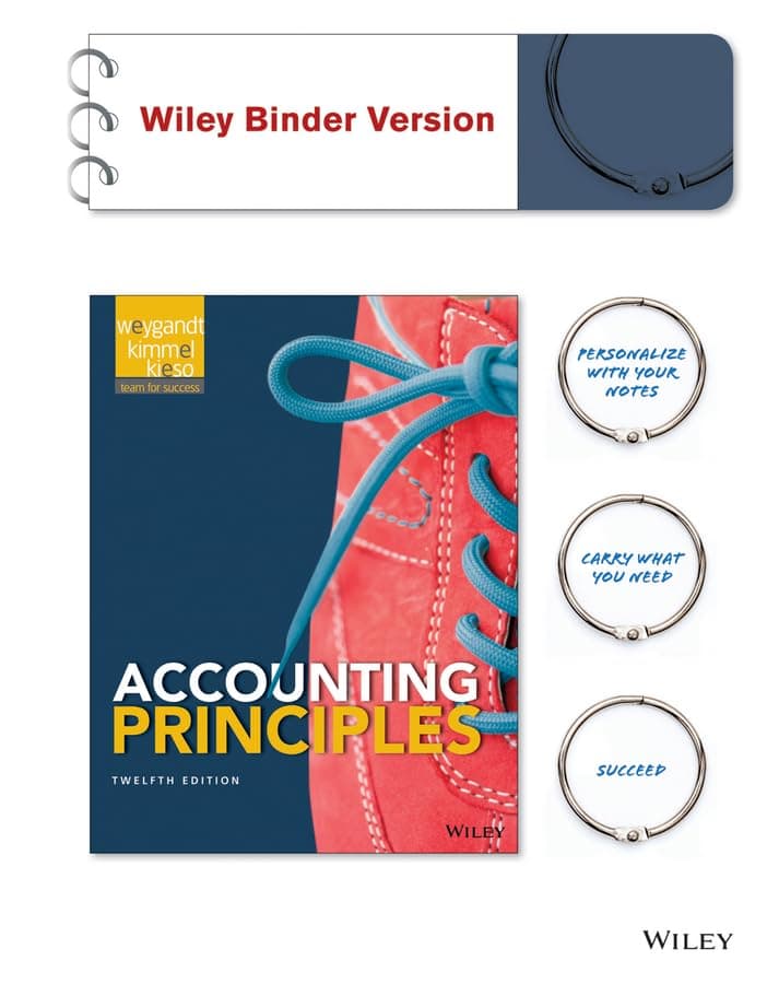 Accounting Principles 12 (Ring_bound) by Weygandt, Jerry J. textbook cover