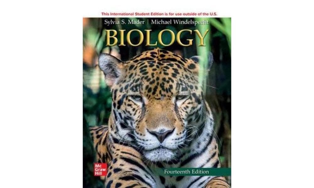 Mader, S: ISE Biology 14 by Sylvia S. Mader, Michael Windelspecht textbook cover