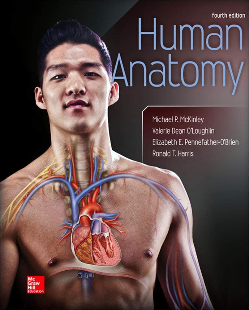 Human Anatomy 4th Edition (Hardcover) by McKinley, Michael textbook cover