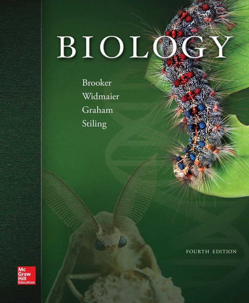Biology 4 (Hardcover) by Brooker, Robert textbook cover