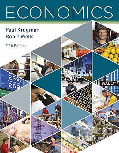 Economics Fifth (Hardcover) by Krugman, Paul textbook cover