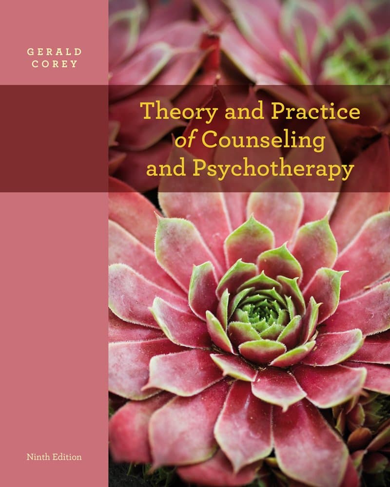 Theory and Practice of Counseling and Psychotherapy 9 (Paperback) by Corey, Gerald textbook cover