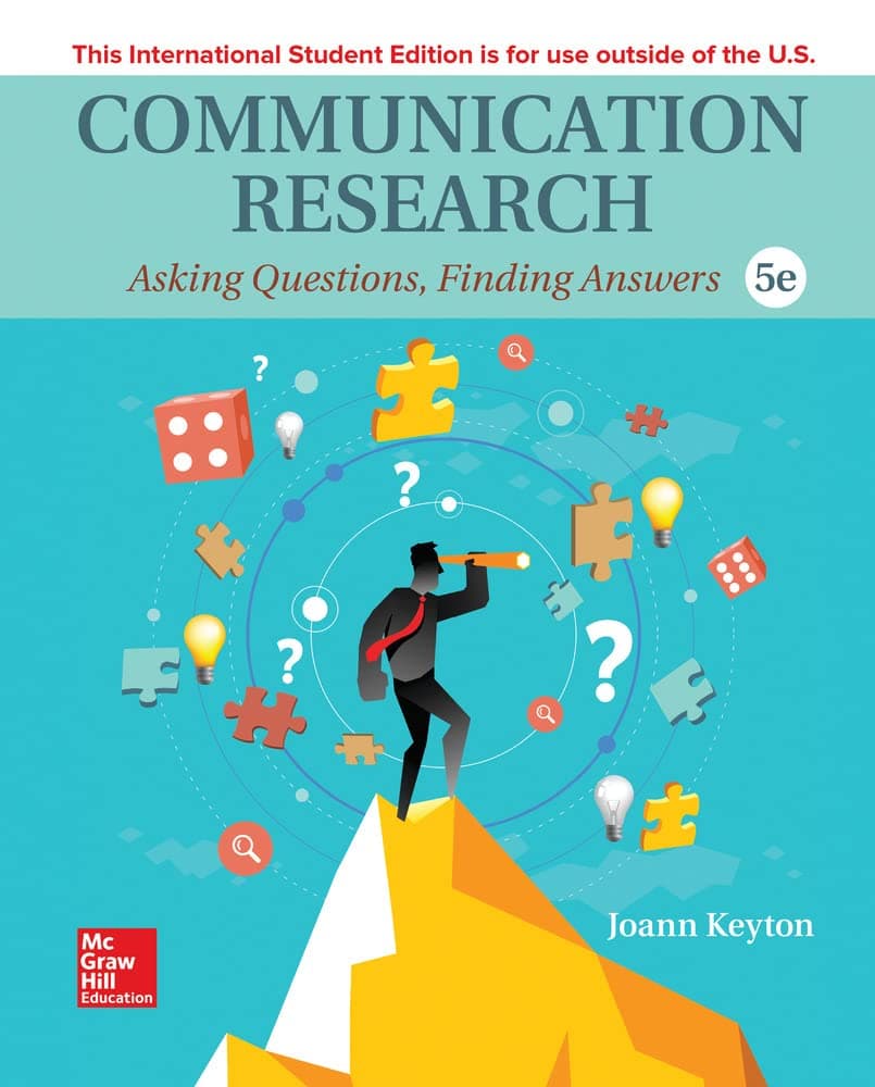 Communication Research: Asking Questions, Finding Answers 5th edition textbook cover