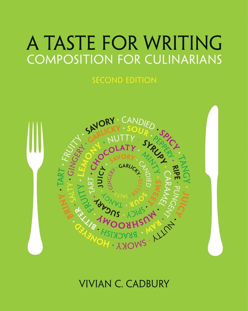 A Taste for Writing: Composition for Culinarians 2 (Paperback) by Cadbury, Vivian textbook cover