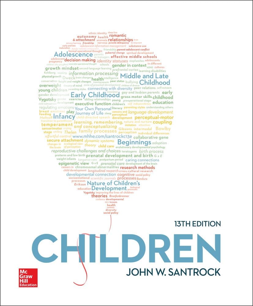 Children 13 (Hardcover) by Santrock, John textbook cover