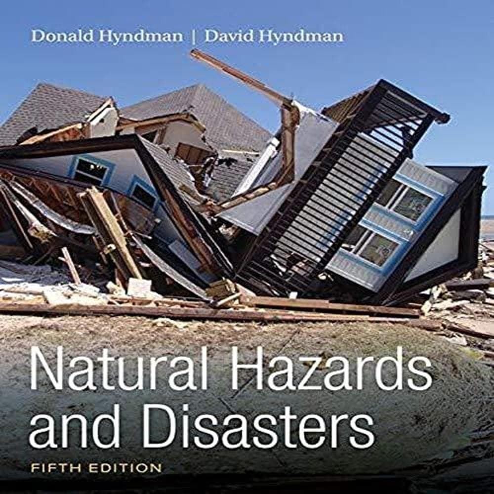 Natural Hazards and Diasters (Mindtap Course List) 5 by Hyndman, Donald textbook cover