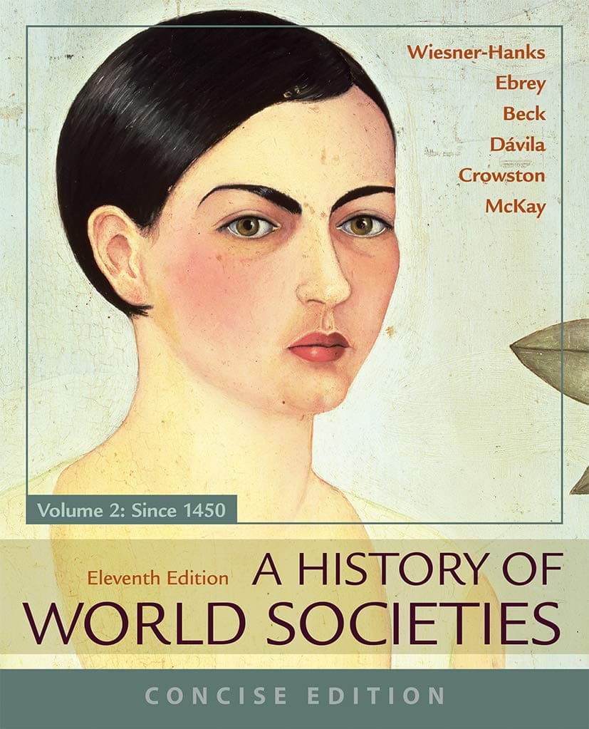 A History of World Societies, Concise, Volume 2 Eleventh (Paperback) by Wiesner-Hanks, Merry E. textbook cover