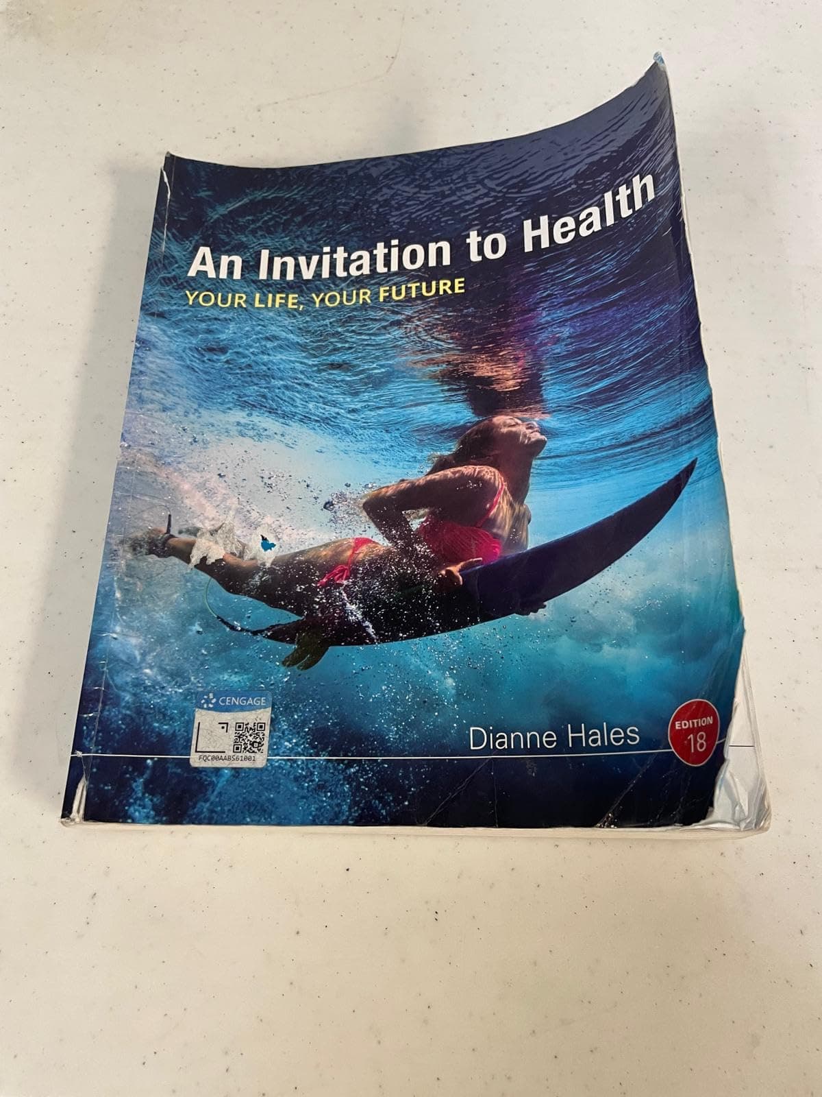 An Invitation to Health (MindTap Course List) 18 (Paperback) by Hales, Dianne textbook cover