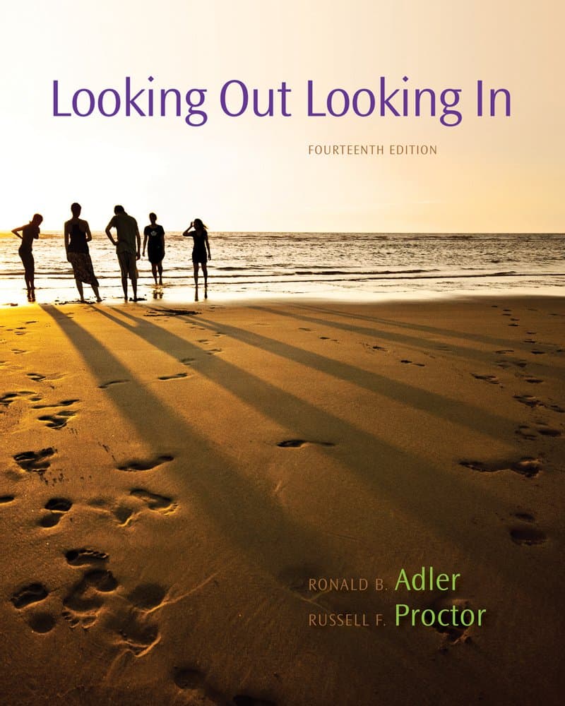 Looking Out, Looking In 14 (Hardcover) by Adler, Ronald B. textbook cover