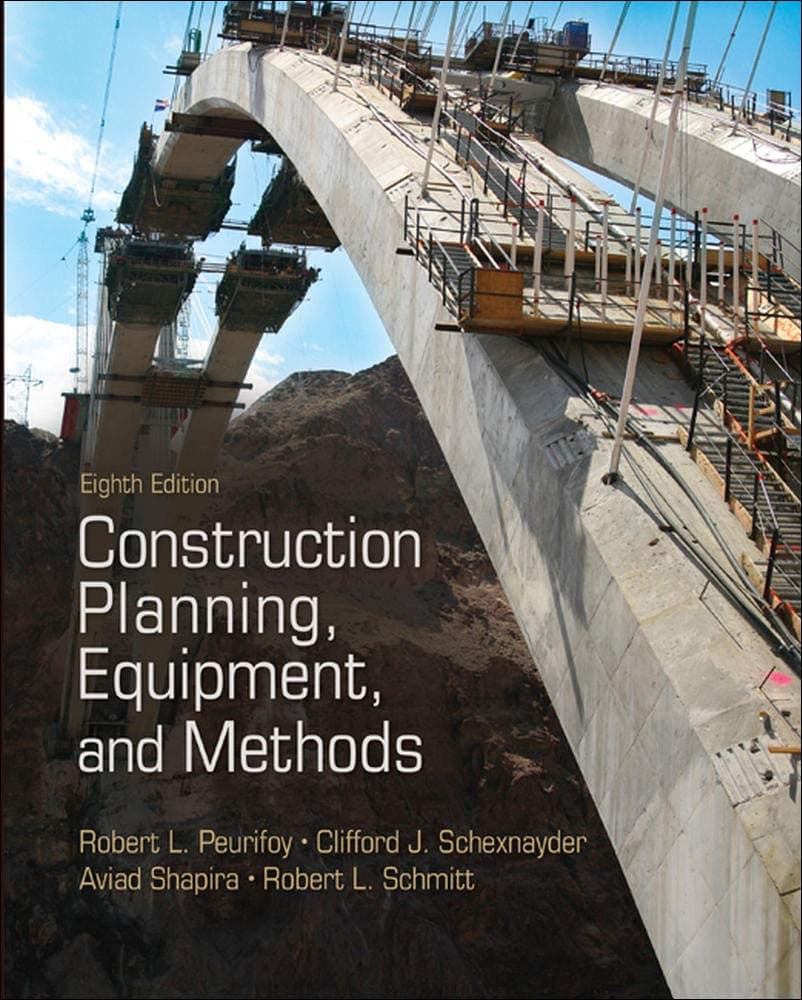 Construction Planning, Equipment, and Methods 8th Edition (Hardcover) by Peurifoy, Robert textbook cover