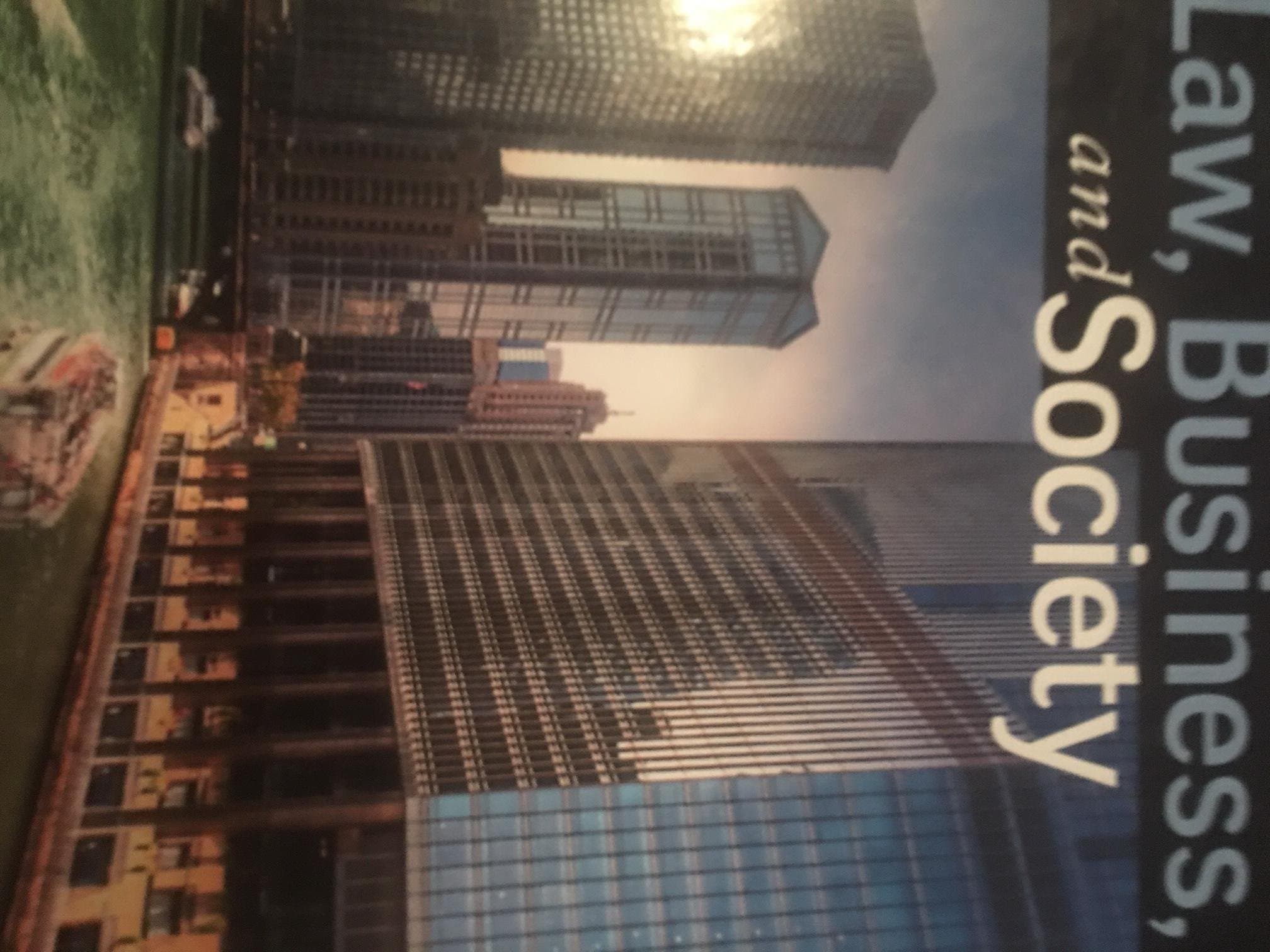 Law, Business and Society 11 (Hardcover) by McAdams, Tony textbook cover