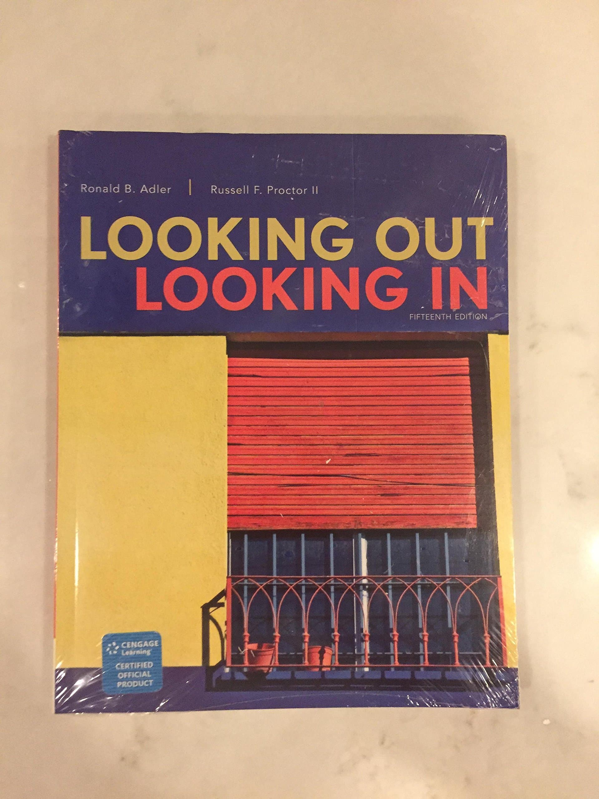 Looking Out, Looking In 15 (Paperback) by Adler, Ronald B. textbook cover