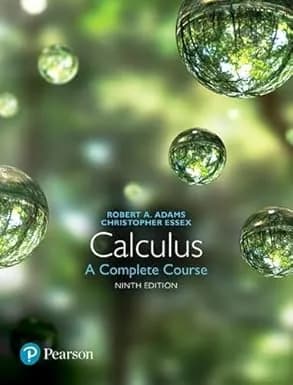 Calculus 9th Edition by Robert A. Adams textbook cover