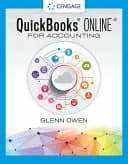 Using QuickBooks Online for Accounting 4th Edition (Paperback) by Glenn Owen textbook cover