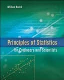 Principles of Statistics for Engineers and Scientists 3rd Edition by William Cyrus Navidi textbook cover