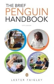 The Brief Penguin Handbook 5th Edition (Spiral-bound) by Lester Faigley textbook cover