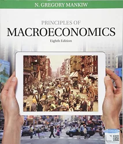 Principles of Macroeconomics 8th Edition (Paperback) by N. Gregory Mankiw textbook cover
