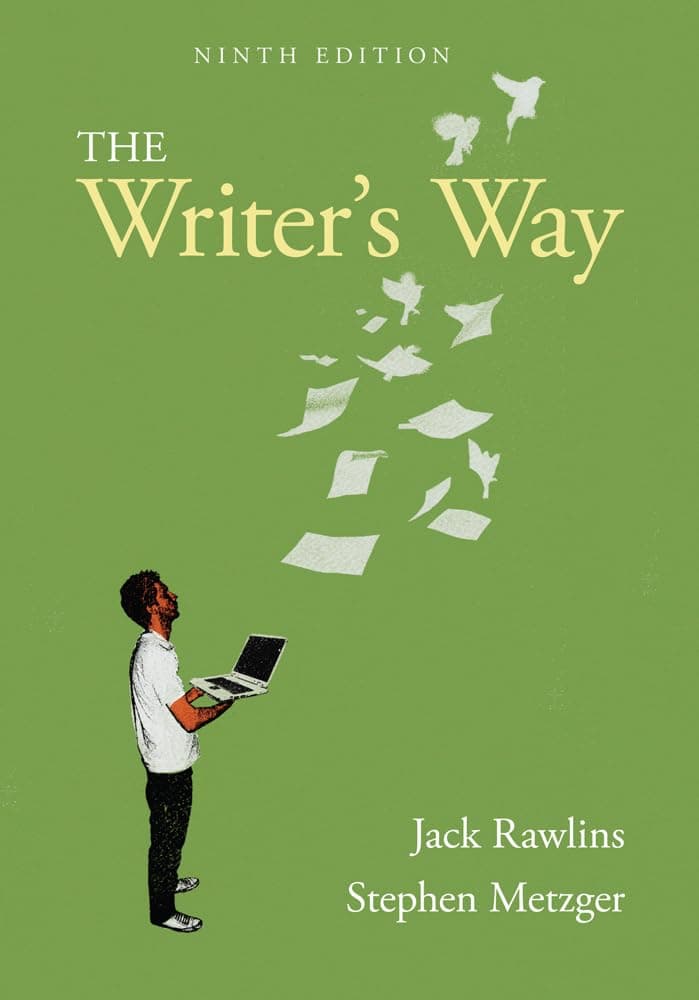 The Writer's Way 9 by Rawlins, Jack textbook cover