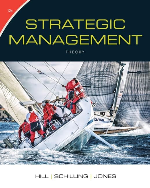 Strategic Management: Theory 12 by Hill, Charles W. L. textbook cover