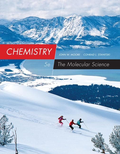 Chemistry: The Molecular Science 5 by Moore, John textbook cover