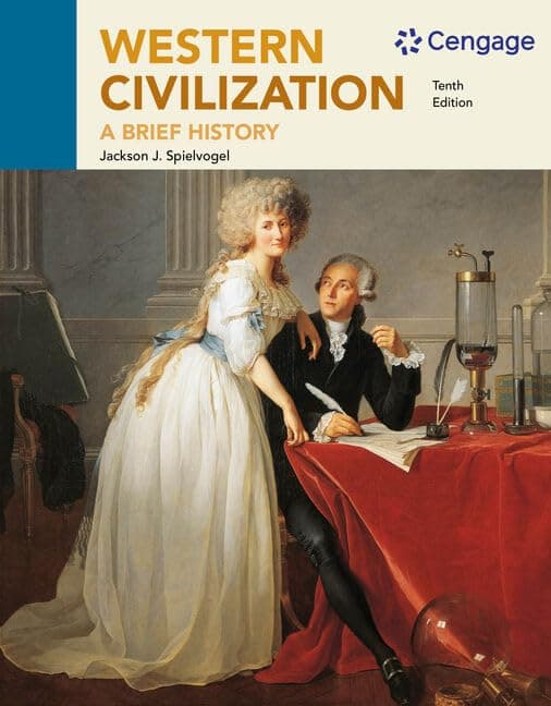 Western Civilization: A Brief History (MindTap Course List) 10 by Spielvogel, Jackson textbook cover