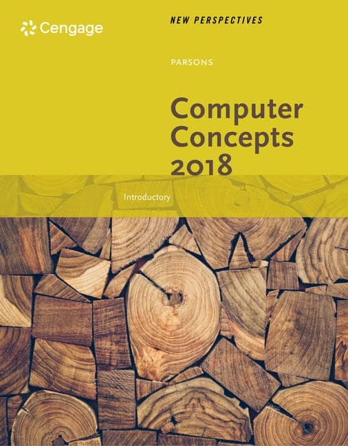 Computer Concepts 2018: Introductory (New Perspectives) Student (Paperback) by Parsons, June Jamrich textbook cover