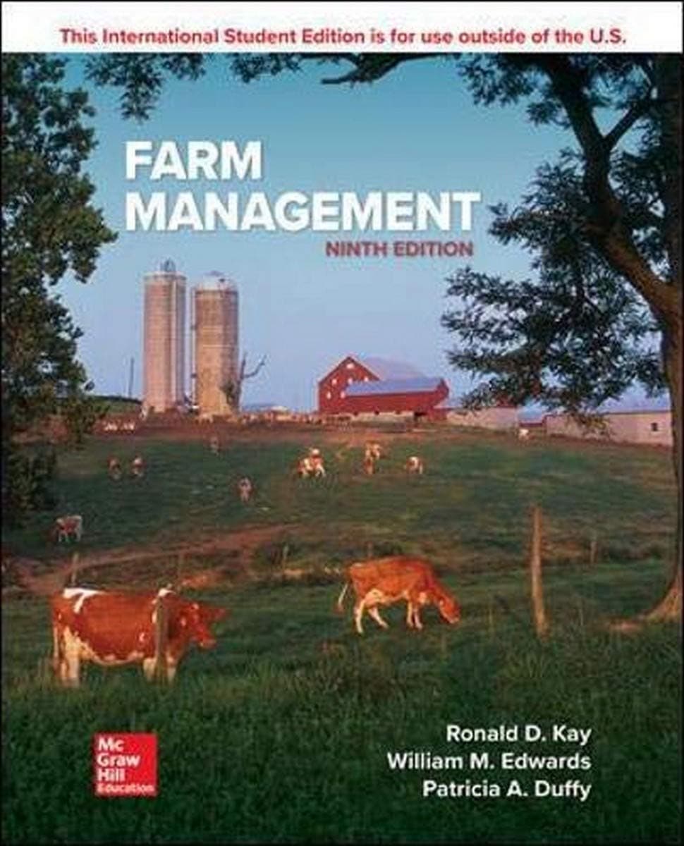 Farm Management 9 by Kay, Ronald textbook cover