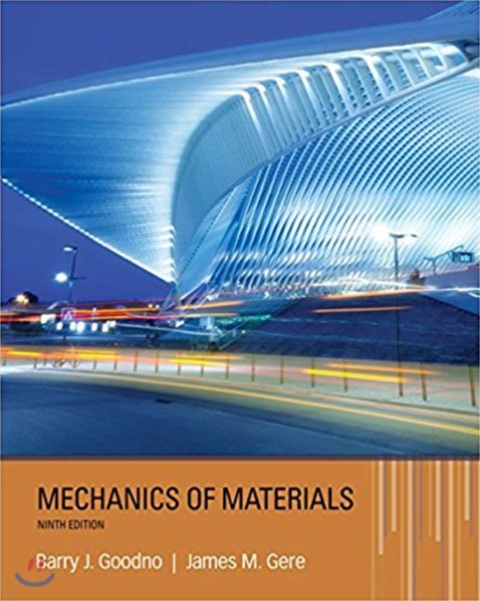 Mechanics of Materials (MindTap Course List) 9 by Goodno, Barry textbook cover