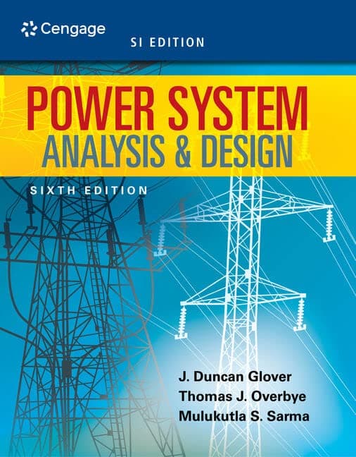 Power System Analysis and Design 4th ed. by Glover, J Duncan textbook cover