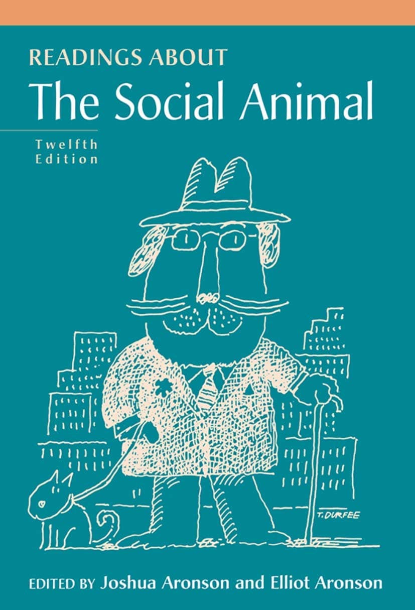 Readings about The Social Animal Twelfth by Aronson, Joshua textbook cover