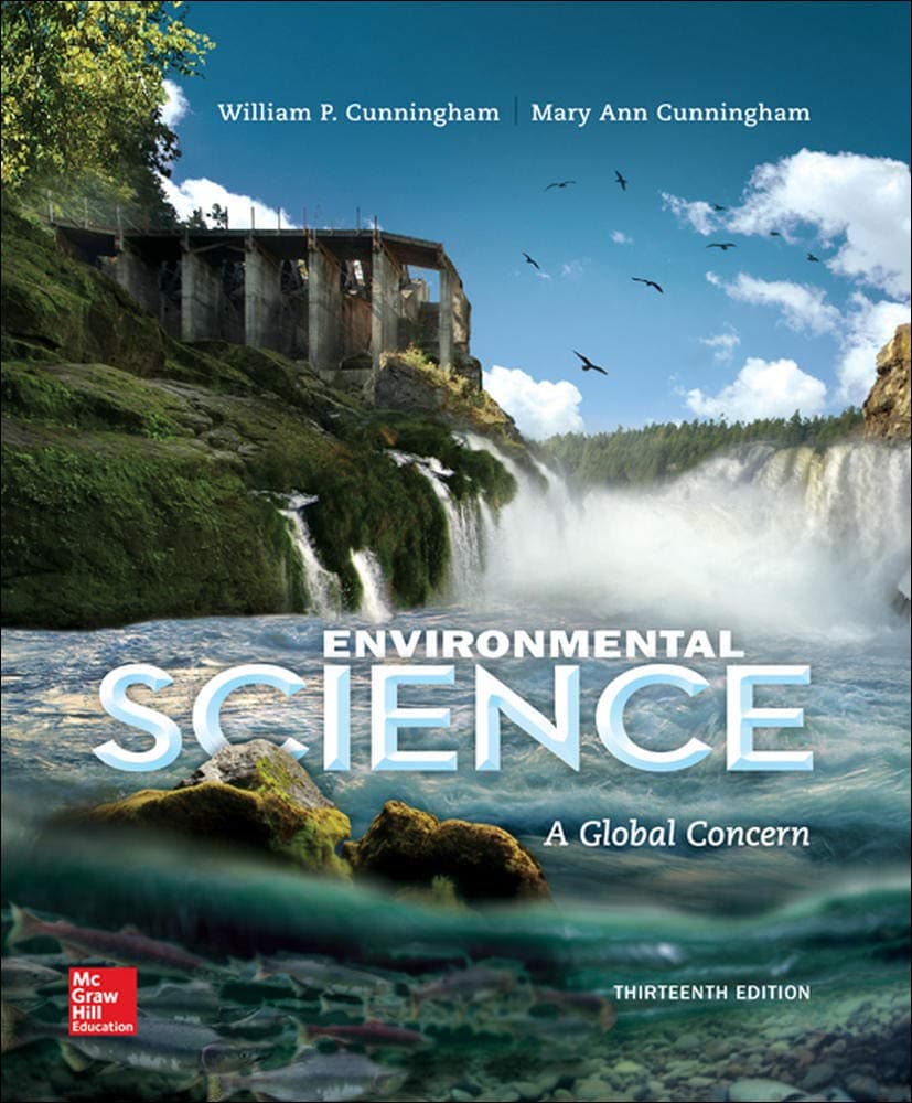 Environmental Science 13th Edition by Cunningham, William textbook cover