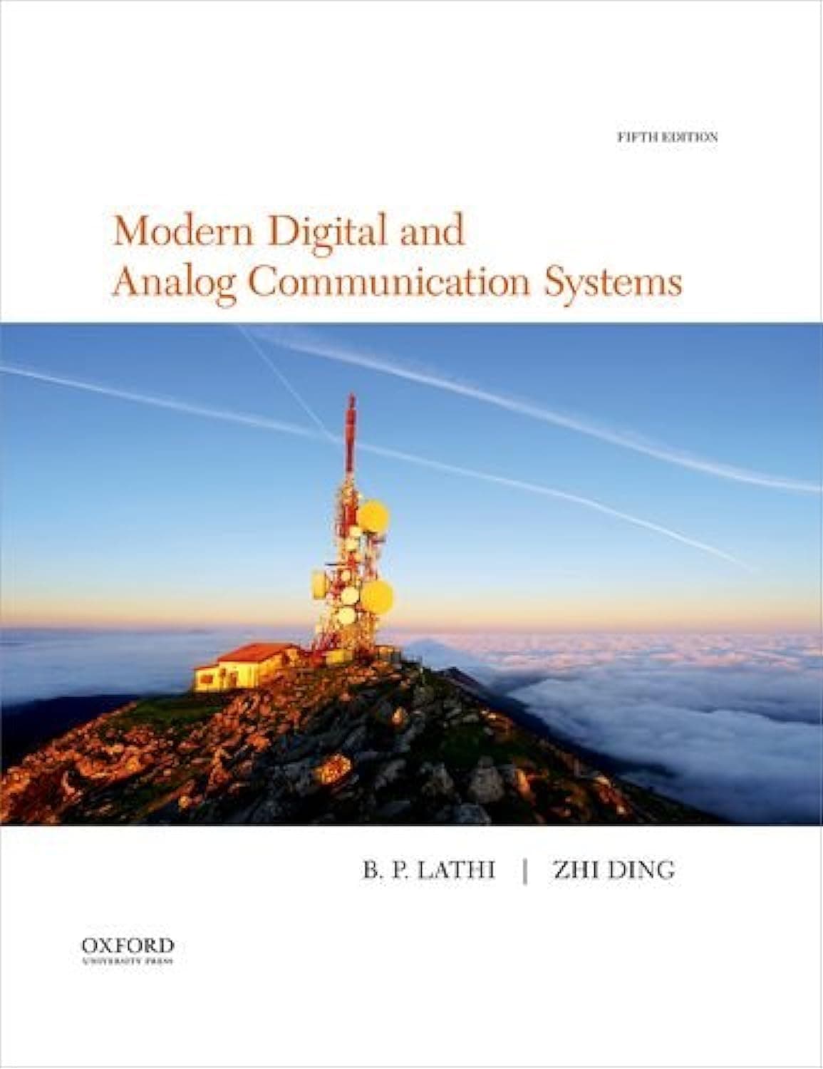 Modern Digital and Analog Communication (The Oxford Series in Electrical and Computer Engineering) 5 by Lathi, B.P. textbook cover