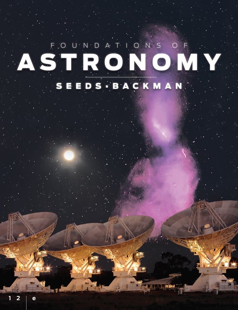 Foundations of Astronomy 12 by Seeds, Michael A. textbook cover
