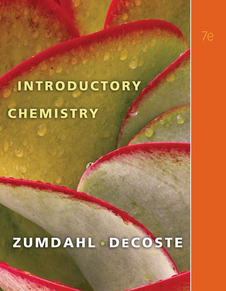 Introductory Chemistry 7 by Zumdahl, Steven S. textbook cover