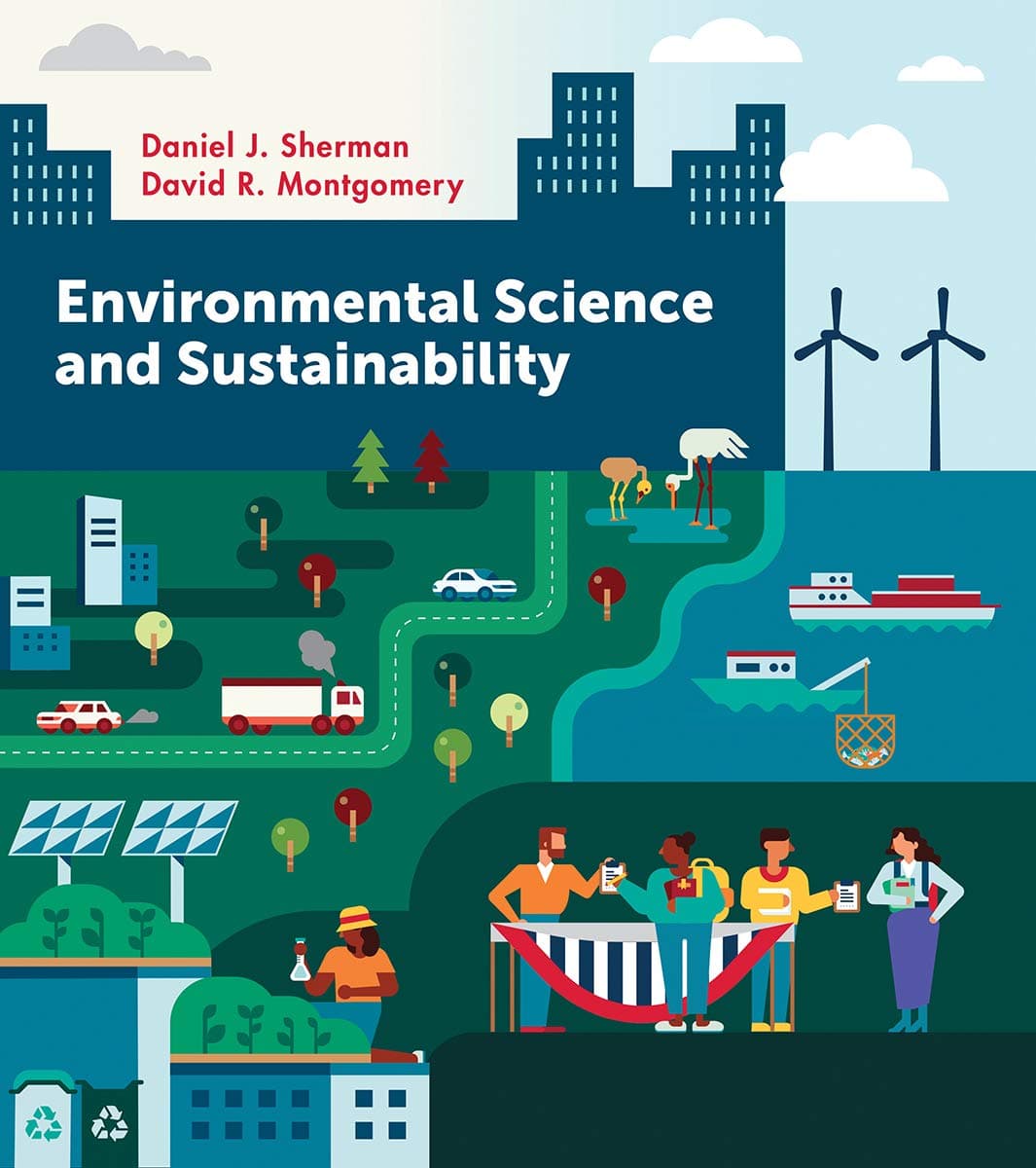 Environmental Science and Sustainability by Sherman, Daniel J. textbook cover