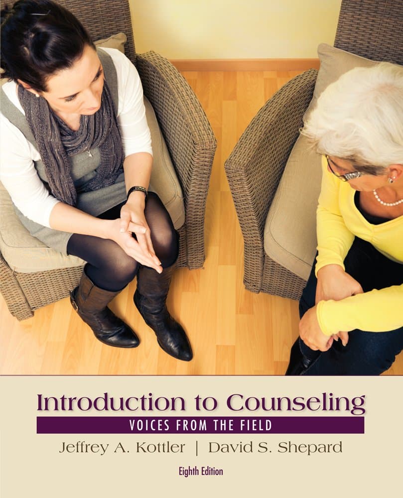 Introduction to Counseling: Voices from the Field 8 (Paperback) by Kottler, Jeffrey textbook cover