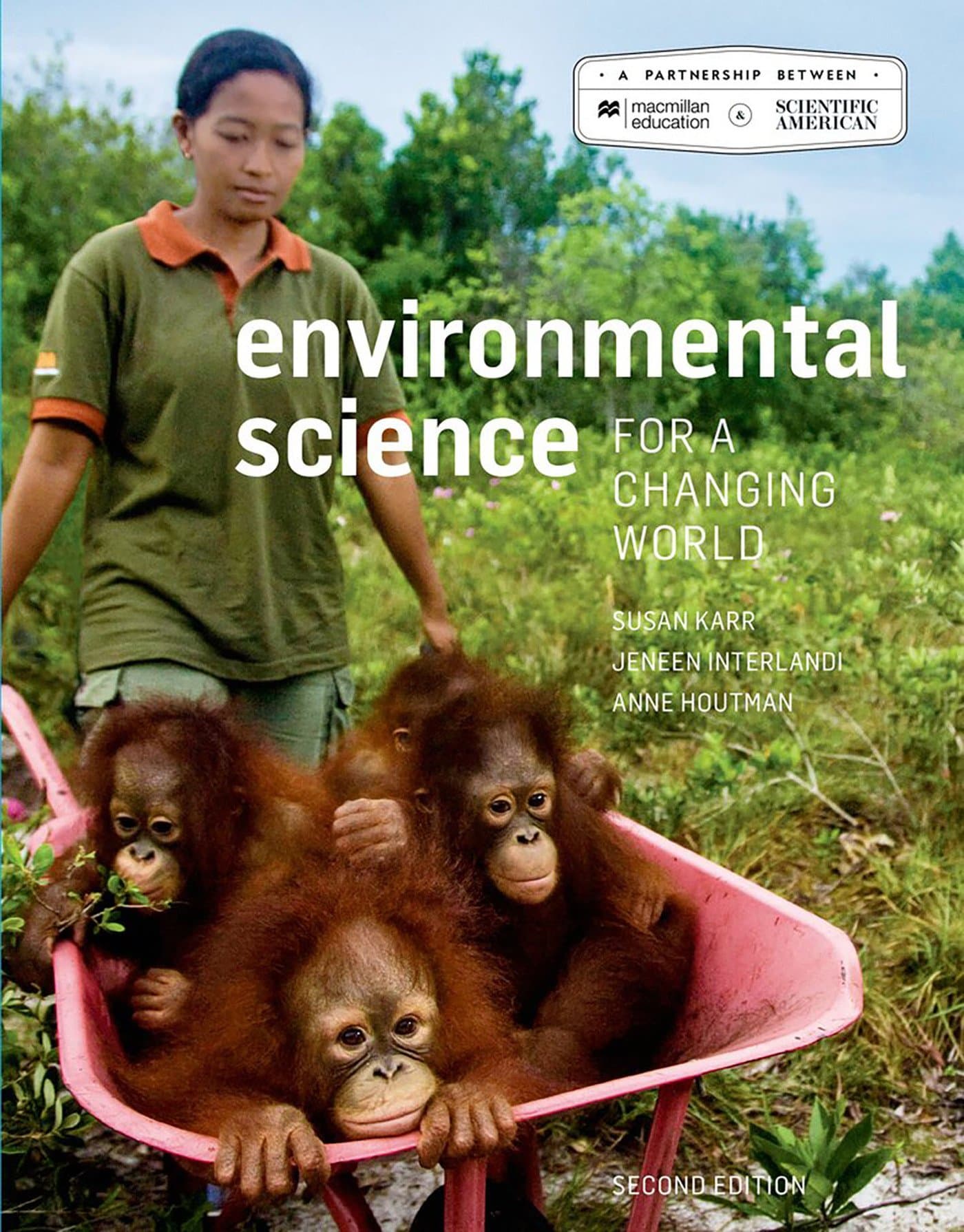 Scientific American Environmental Science for a Changing World Second by InterlandI, Jeneen textbook cover