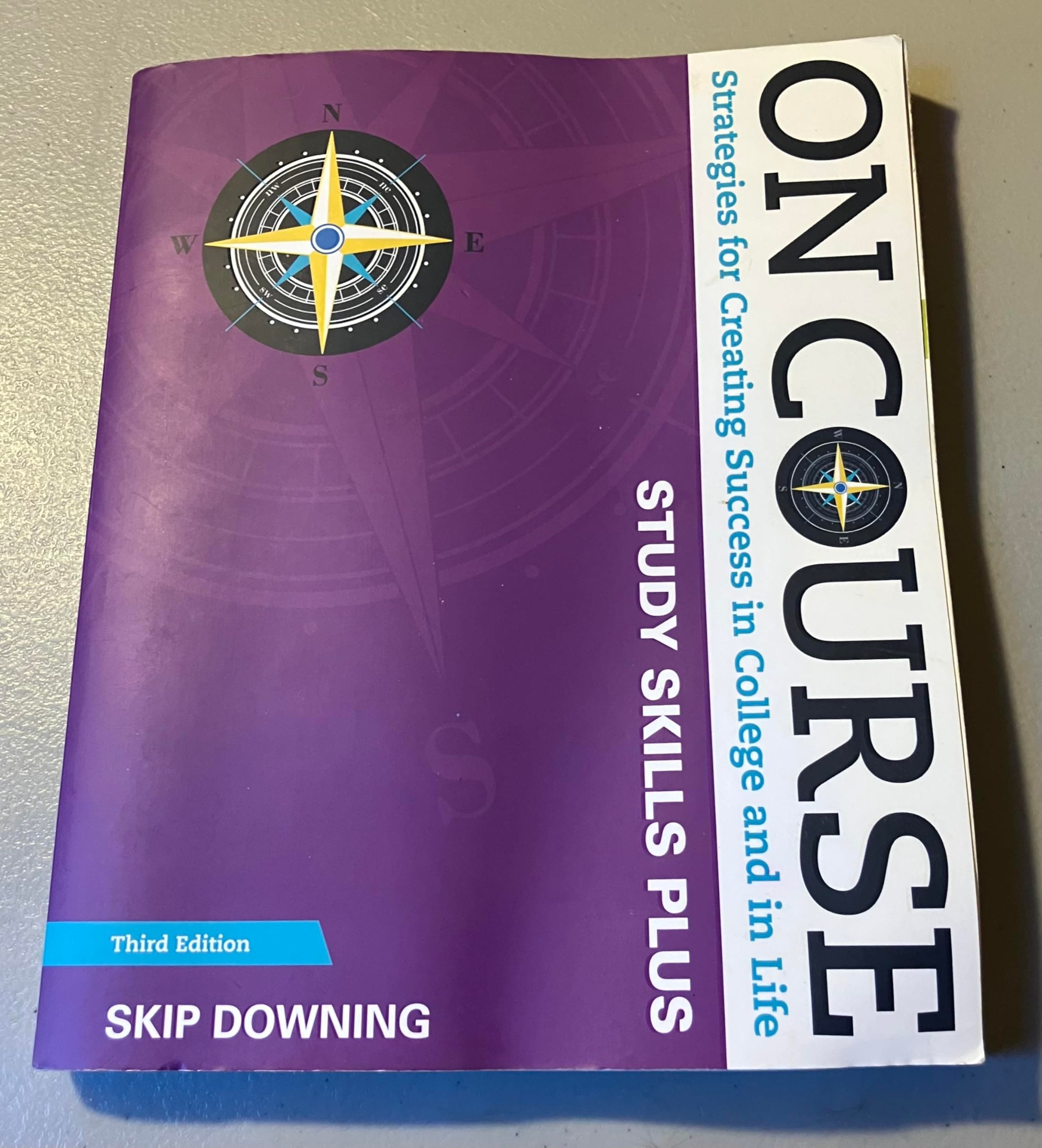 On Course Study Skills Plus Edition (MindTap Course List) 3 (Paperback) by Downing, Skip textbook cover