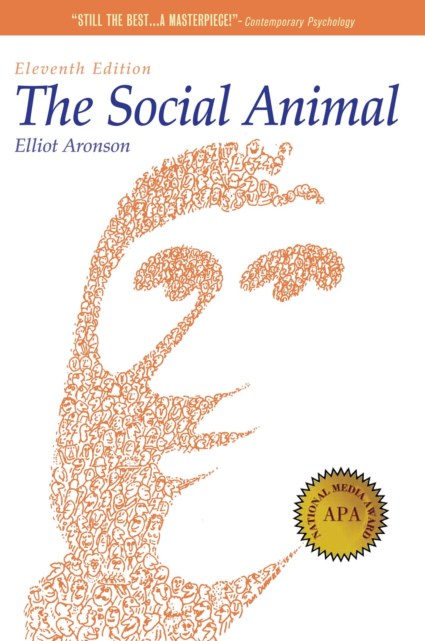 The Social Animal Eleventh by Aronson, Elliot textbook cover
