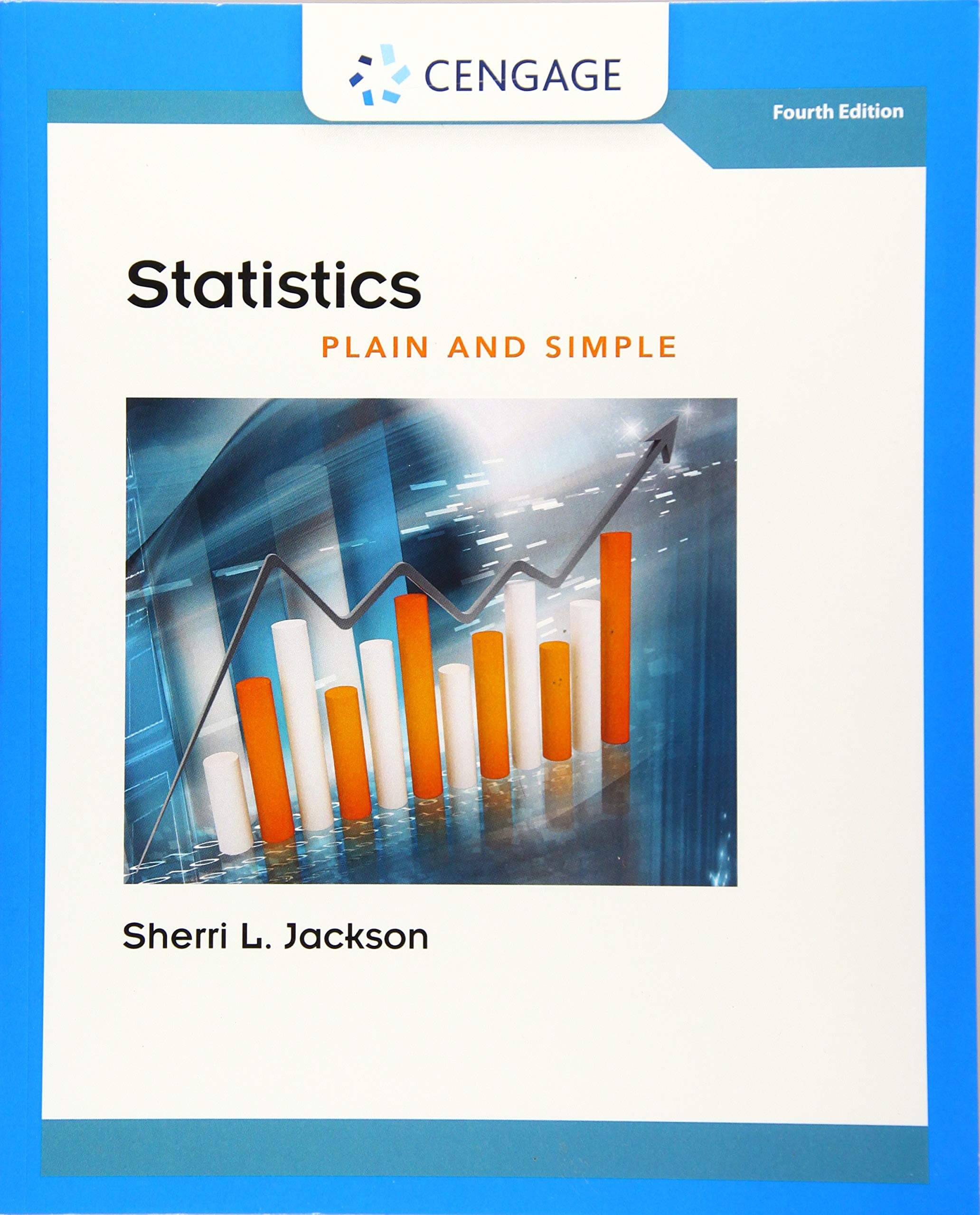 Statistics Plain and Simple 4 by Jackson, Sherri textbook cover