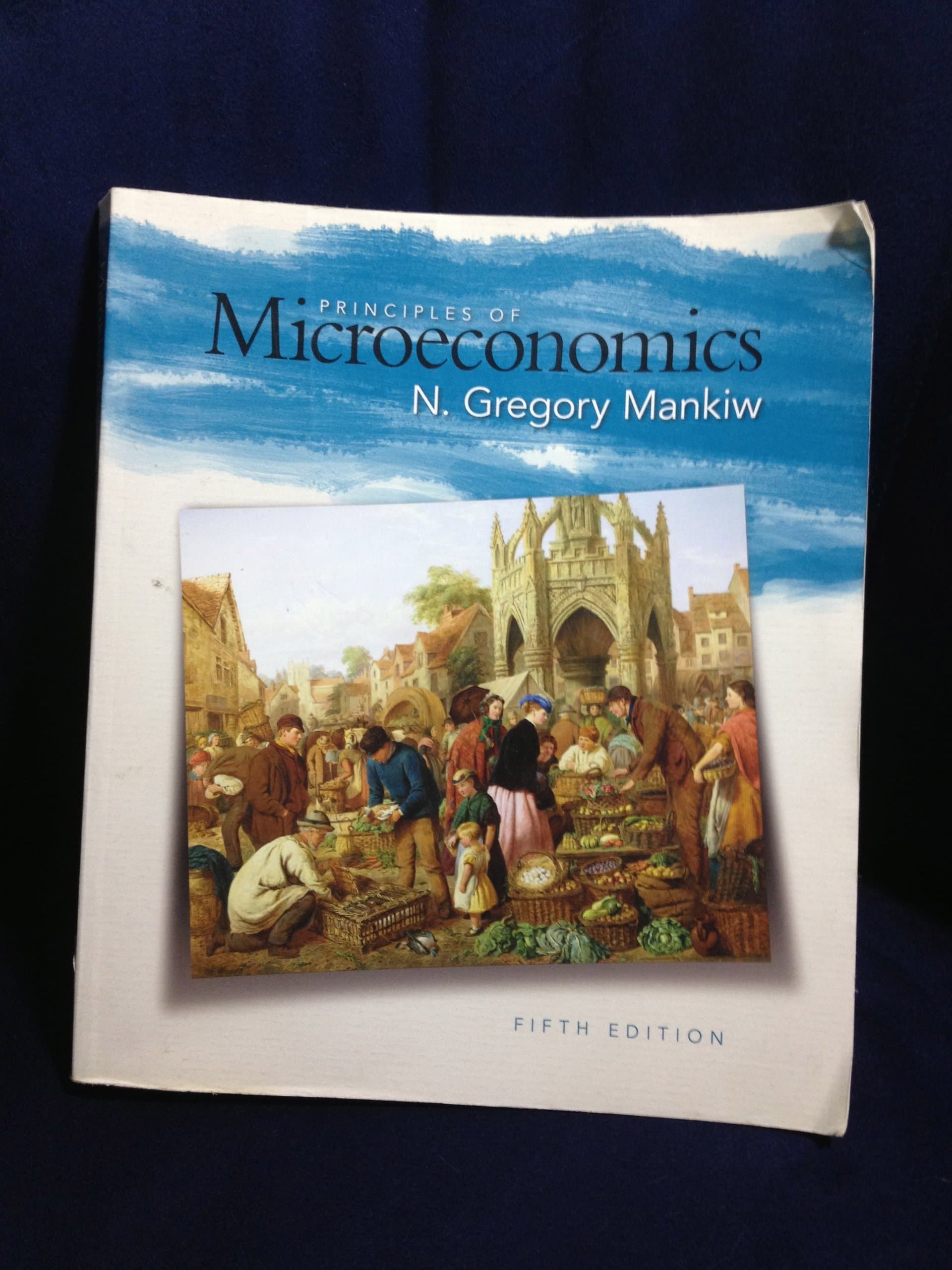 Principles of Microeconomics 5 by Mankiw, N. Gregory textbook cover