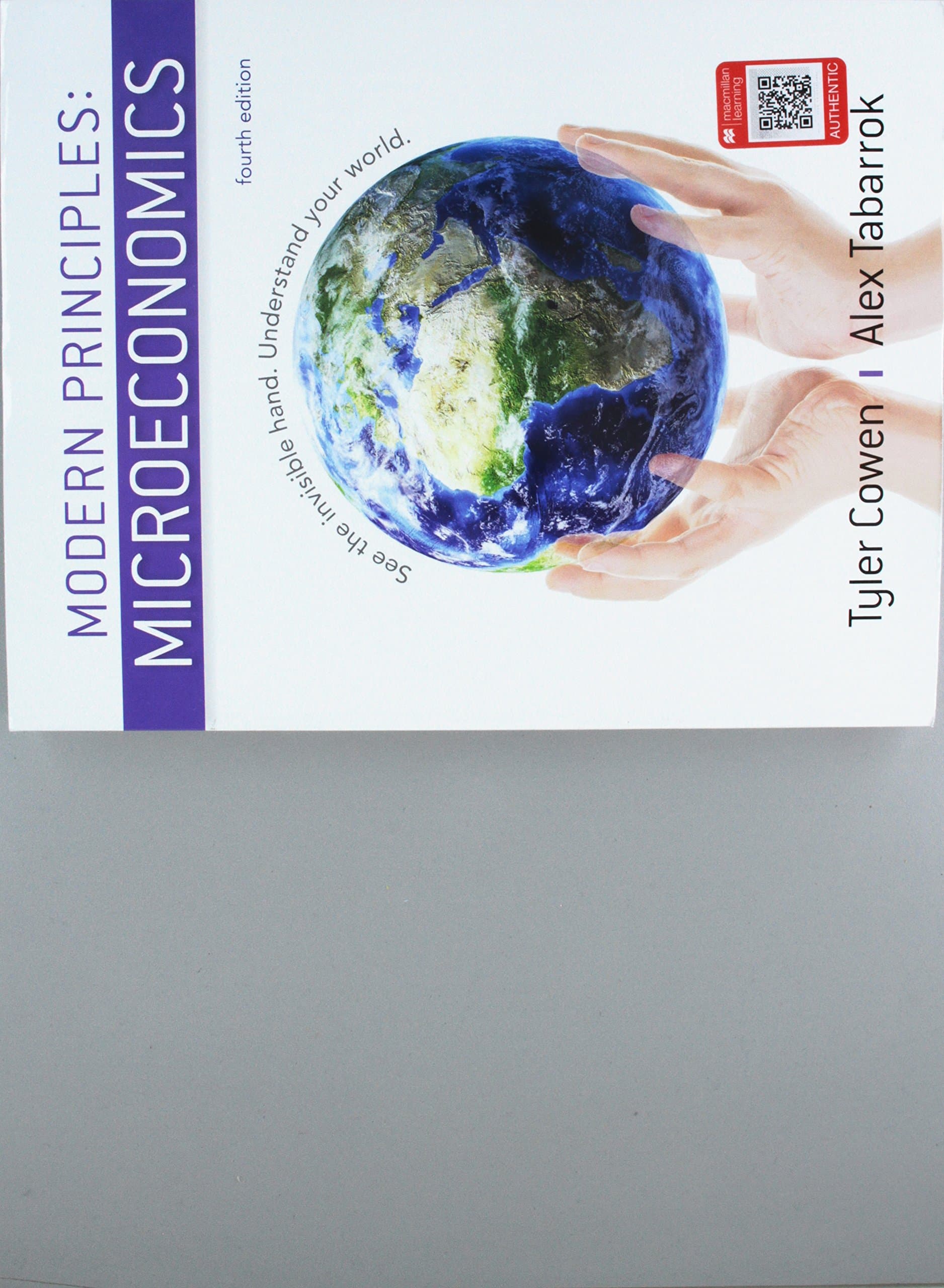 Modern Principles: Microeconomics Fourth (Paperback) by Cowen, Tyler textbook cover
