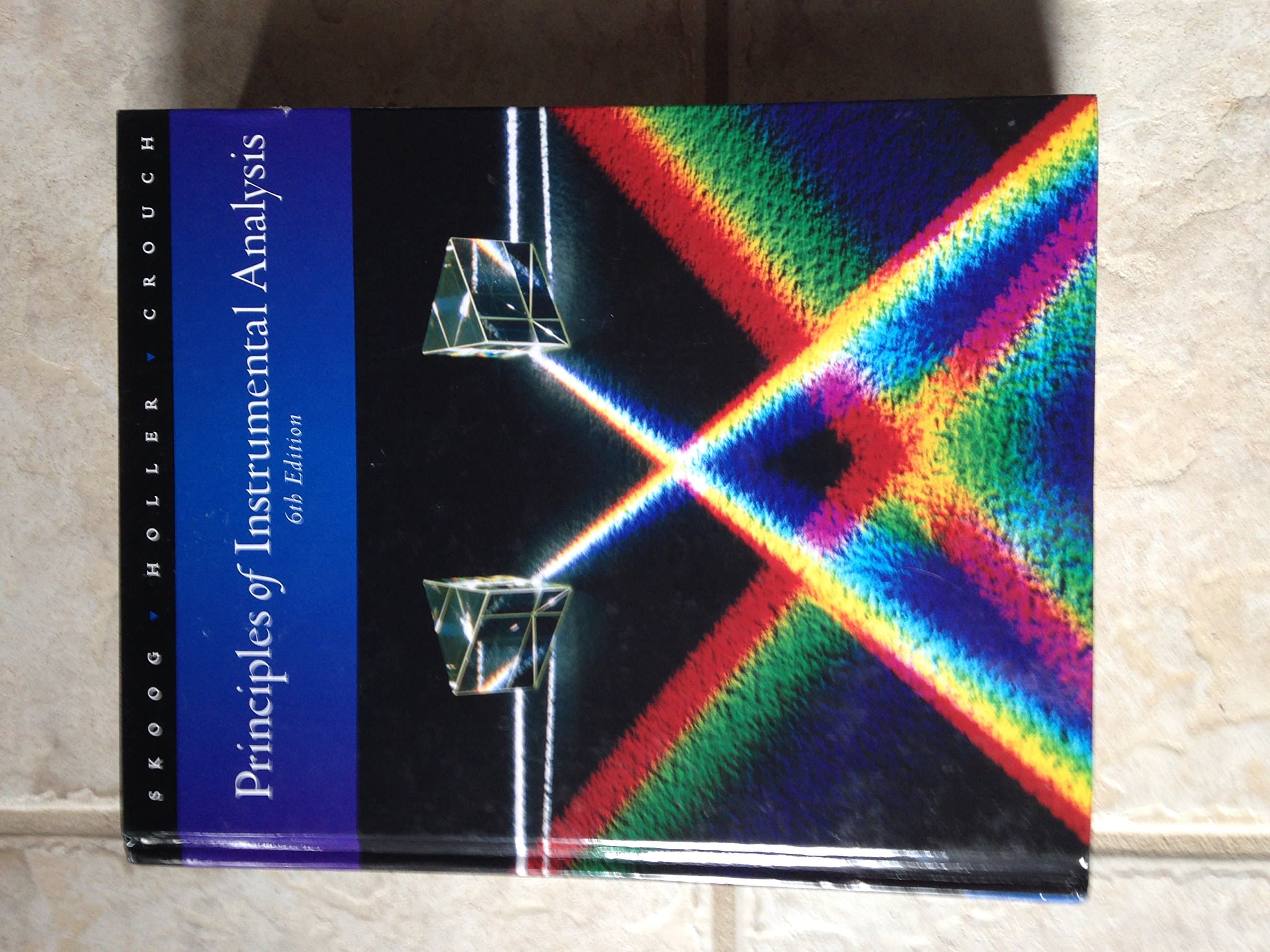 Principles of Instrumental Analysis 6 by Skoog, Douglas A. textbook cover